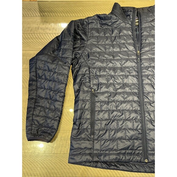 Patagonia Mens Size XXL 2XL Micro Nano Puff Jacket Coat Full Zip Blue Insulated - Picture 3 of 6